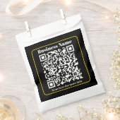 Sachets En Papier Créer un code QR d'entreprise instantanément scann (Coupé)