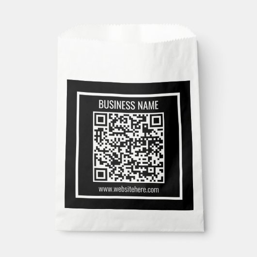 Sachets En Papier Créer un code QR moderne instantanément (Devant)