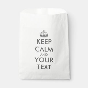 Sachets En Papier Créez votre propre CALME KEEP
