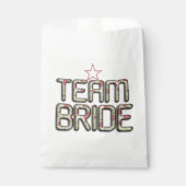 Sachets En Papier Créez votre propre équipe de mariées Heure de la f (Devant)