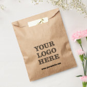 Sachets En Papier Créez votre propre logo (Scellé)