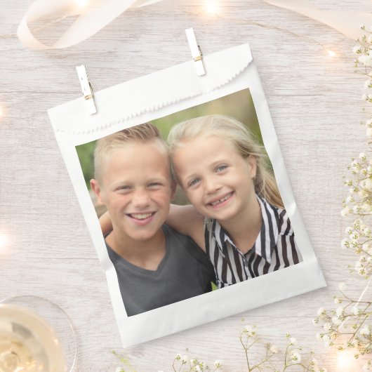 Sachets En Papier Créez votre propre photo (Coupé)