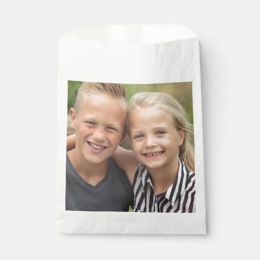 Sachets En Papier Créez votre propre photo (Devant)