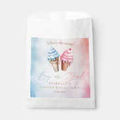 Sachets En Papier Crème glacée Genre Reveal What's The Scoop (Devant)