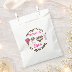 Sachets En Papier Crème glacée sociale faire votre propre Sundae Par