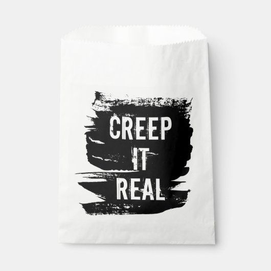 Sachets En Papier Creuse it Real Halloween (Devant)