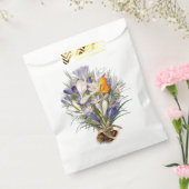 Sachets En Papier Crocus Spring Flower Botanique Floral Art (Scellé)