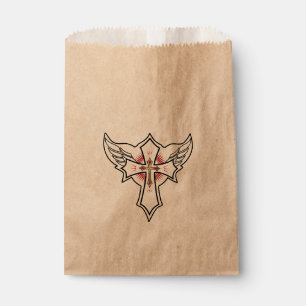 Sachets En Papier Croix chrétienne