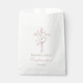 Sachets En Papier Croix rose de confirmation (Devant)