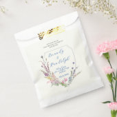 Sachets En Papier Cube Fleur sauvage aquarelle Crest (Scellé)