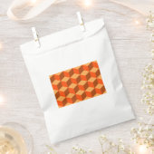 Sachets En Papier Cubes orange (Coupé)