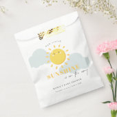 Sachets En Papier Cuisine Notre Petit Baby shower Jaune Sunshine (Scellé)