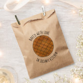 Sachets En Papier Cuit Avec Amour Beurre D'Arachide Fait Maison Bisc (Coupé)