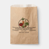 Sachets En Papier Custom Kraft Seed Envelopes - Personalizable Farm (Devant)