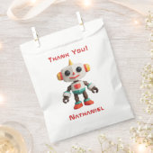 Sachets En Papier Customizable Robot Kids (Coupé)
