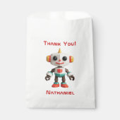 Sachets En Papier Customizable Robot Kids (Devant)