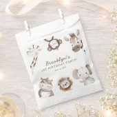 Sachets En Papier Cute Animals Safari Jungle Birthday Party Kids (Coupé)