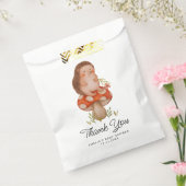 Sachets En Papier Cute aquarelle Hérisson Baby shower Merci (Scellé)