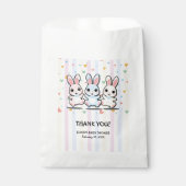 Sachets En Papier Cute Baby shower de Bunny-Bunny-Coeur (Devant)