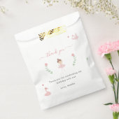 Sachets En Papier Cute Ballerina Rose Élégant Anniversaire Favoriser (Scellé)