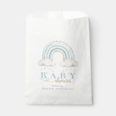 Sachets En Papier Cute Boho Whimsical Rainbow Baby shower (Devant)