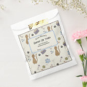 Sachets En Papier Cute Cat Traite Favour Sac (Scellé)