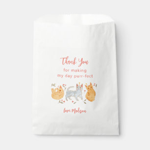 Sachets En Papier Cute Cats Fête d'Anniversaire Fête Favoris Sac
