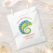 Sachets En Papier Cute Chameleon Enfants Valentines Salle de classe (Coupé)