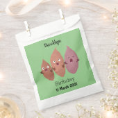 Sachets En Papier Cute chantant des patates douces caricaturales lég (Coupé)