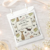 Sachets En Papier Cute Chien Traitements (Coupé)