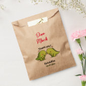 Sachets En Papier Cute Dinosaur Couple Wedding Thank You (Scellé)