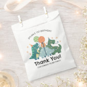 Sachets En Papier Cute Dinosaures Merci de fête d'anniversaire (Coupé)