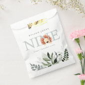 Sachets En Papier Cute Dusky Blue Lion Foliage 9e Anniversaire (Scellé)