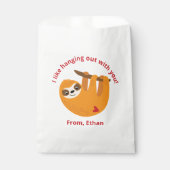 Sachets En Papier Cute Enfants Valentine School (Devant)