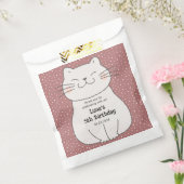 Sachets En Papier Cute et moderne Kitten Anniversaire (Scellé)
