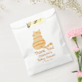 Sachets En Papier Cute Fat Orange Cat Baby Shower (Scellé)