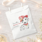 Sachets En Papier Cute Fire Fighter Dalmatien Anniversaire de enfant (Coupé)