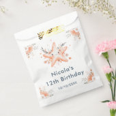 Sachets En Papier Cute Floral Starfish Birthday Party (Scellé)