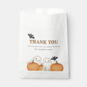 Sachets En Papier Cute Ghost Pumpkin Halloween Thank You (Devant)
