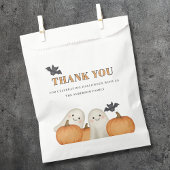 Sachets En Papier Cute Ghost Pumpkin Halloween Thank You