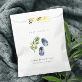 Sachets En Papier Cute Green Enk Blue Boy Chaussures Baby shower en