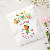 Sachets En Papier Cute Hawaiian Hula Girl Luau Anniversaire (Scellé)