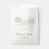 Sachets En Papier Cute Hens Farm Barn Baby Shower (Devant)