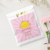 Sachets En Papier Cute Kawaii Rose Petit Soleil Enfants 1er annivers (Scellé)