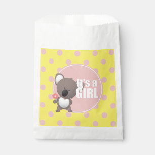 Sachets En Papier Cute Koala ours bébé fille
