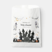 Sachets En Papier Cute Little Boo Ghost House Baby shower (Devant)