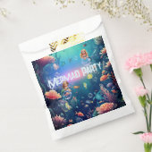 Sachets En Papier Cute Mermaid Invitation de fête d'anniversaire (Scellé)