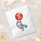 Sachets En Papier Cute Opossum Thanks For Coming! Party Red Balloon (Coupé)