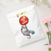 Sachets En Papier Cute Opossum Thanks For Coming! Party Red Balloon (Scellé)