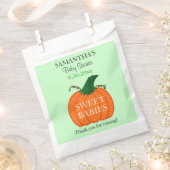 Sachets En Papier Cute Orange Citrouille Baby shower Faveurs (Coupé)